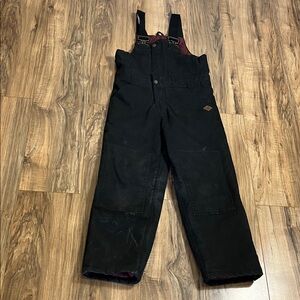 Real Ranch Wear Insulated Bib Kids Overalls Sz M